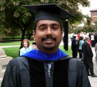 Rajeev at graduation May 2006